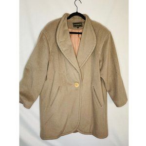 Vintage Tan Kristen Blake Overcoat